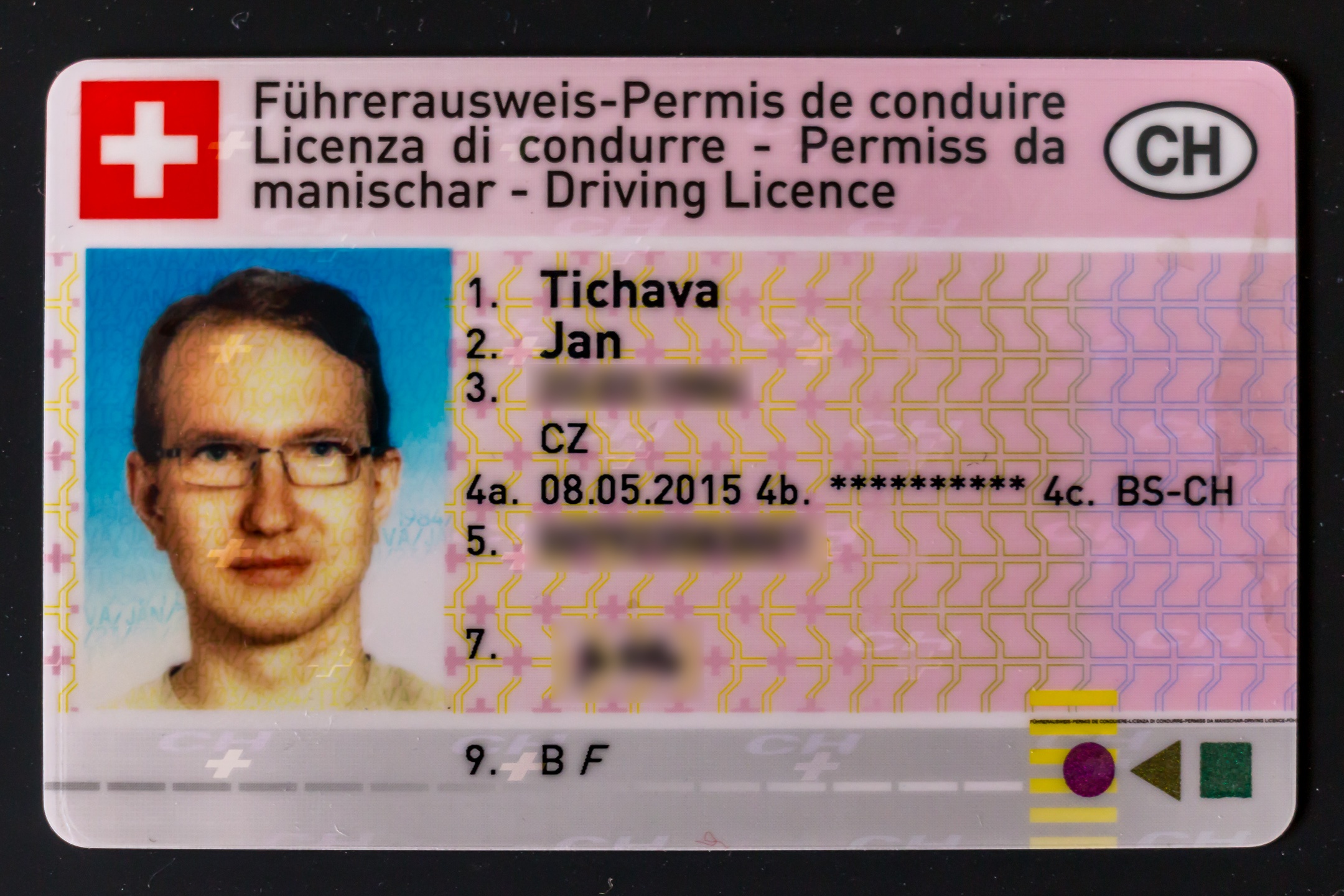 New Swiss Driving License